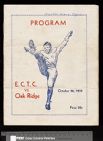 ECTC vs. Oak Ridge game day program